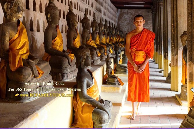 1-Day Vientiane City Adventure: Top Sights & Hidden Gems - Making traditional offerings, then heading to Wat Si Muang