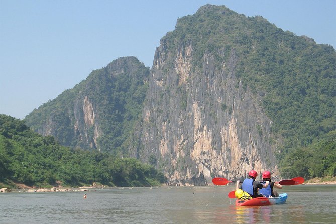 FULL DAY – Kuang Si Waterfall, Kayak on the Nam Ou / Mekong River, Pak Ou Caves - Price and What $50 Covers (and What You Still Need to Pay)