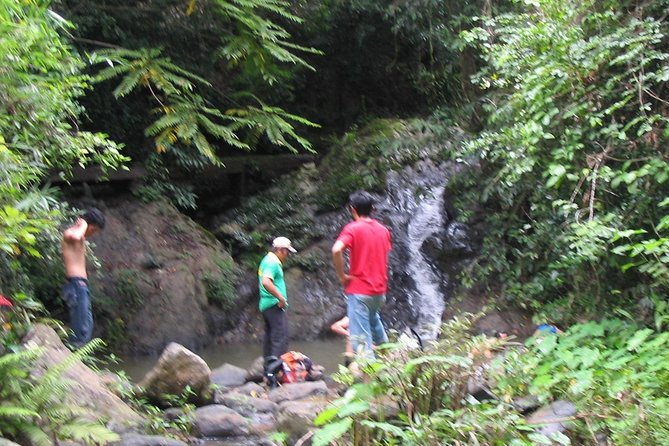 Full Day Trek to Kuang Si Waterfalls, Remote Village - Reaching the top of Kuang Si: how the falls time is paced