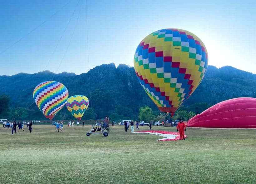 Hot Air Balloon in VangVieng pick up-drop off - Price and value in Vang Vieng: is $176 fair?