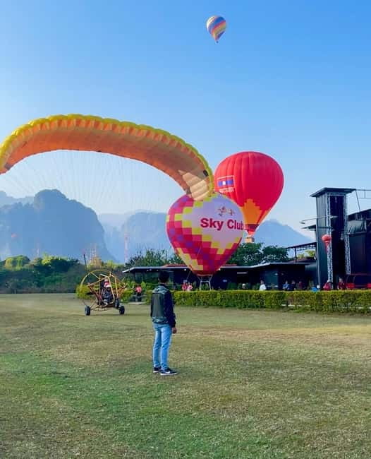 Hot Air Balloon in VangVieng pick up-drop off - Hotel pickup to balloon launch: how the day starts in Vang Vieng