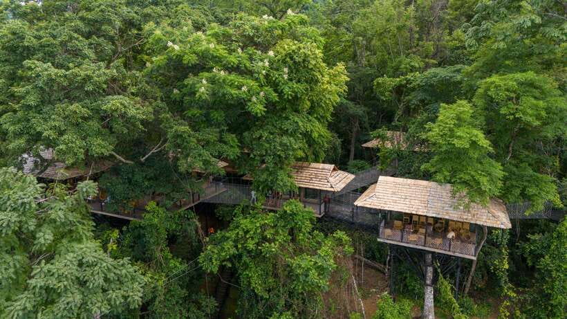 Kuang Si Waterfall, Tree Top Cafe, Ziplining - Kuang Si Falls, the zipline circuit, and why this day works