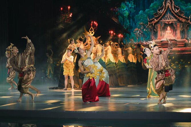 Luang Praban Buddha's Light Stage Show Ticket - Refreshments and comfort: what you get in each package