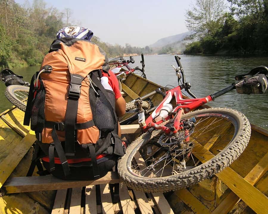 Luang Prabang: Countryside Mountain Bike Tour with Lunch - Your morning start: meeting Tiger Trail and rolling at 8:45