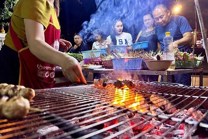 Luang Prabang Evening Food Tour by Tuk-Tuk - How the tour finds food beyond the tourist trail