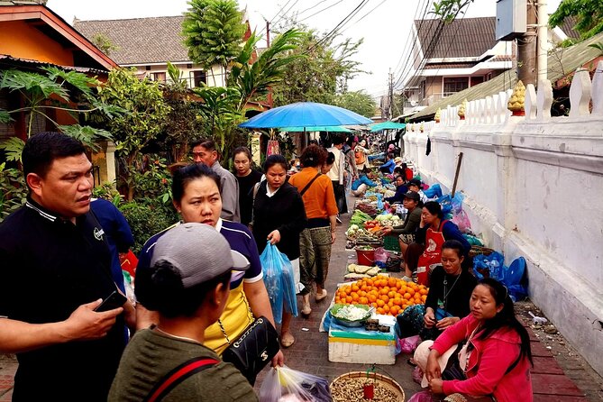 Luang Prabang Foodie Walking Tour and Monk Blessing - Where it starts, how the walk actually feels