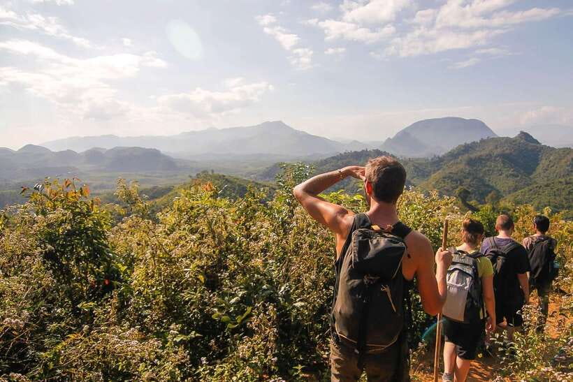 Luang Prabang: Mountain Trek & Local Villages Overnight Tour - Day two: rice fields, forest, and the Ban Tin Pha viewpoint