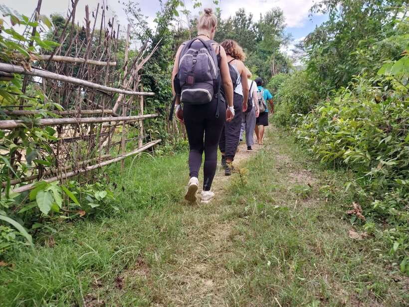 Luang Prabang: Organic Farm Experience & Hike to Kuang si - The two-hour hike to Kuang Si Falls, and what to expect on the path