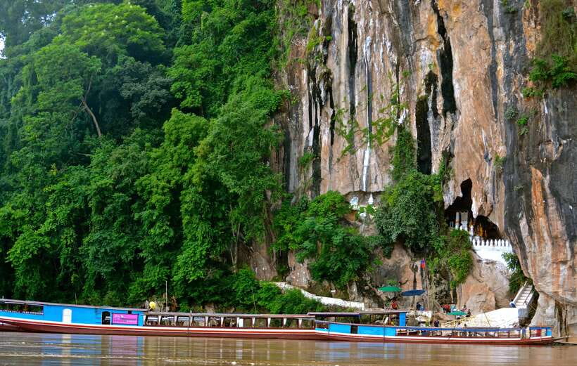 Luang Prabang: Pak Ou Caves & Kuang Si Falls Day Trip - Craft Stop at Pak Ou Village: Quick but Worth Using
