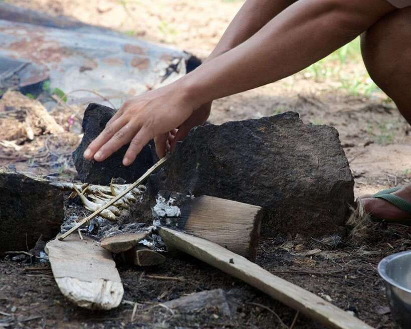Luang Prabang Thin Pha Trail & Tad Sae Falls Trek - Lunch at Ban Thin Pha: the Hmong stop that gives the trail its name