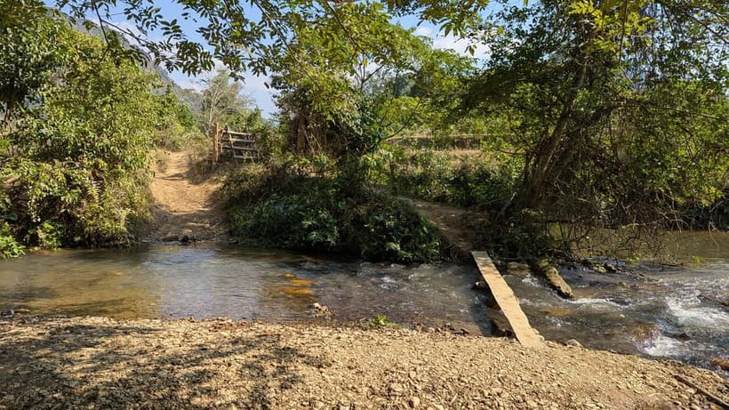 Luang Prabang to Nong Khiaw: River Cruise, Hike & Waterfall - The hike up to the falls: fun, but plan for real footing