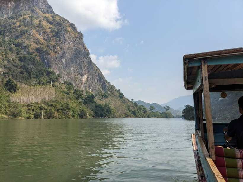 Nong Khiaw to Luang Prabang, Mekong & Nam Ou River Cruise - Ban Xang Hai whisky village and the real-world shop factor