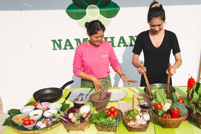 The Namkhan - Cooking Class - From the garden to your cutting board