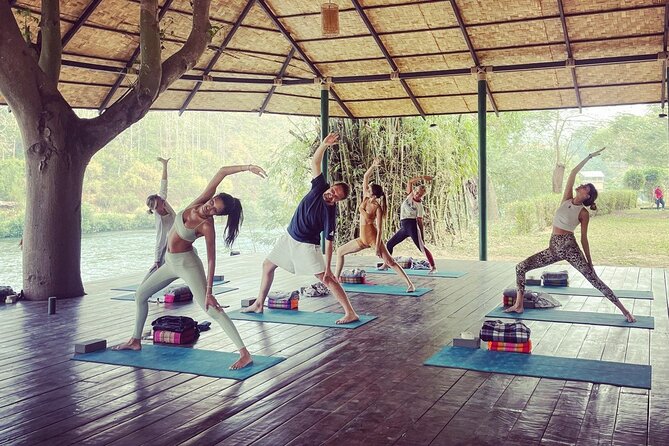 The Namkhan - Yoga Class (8 am or 4 pm) - What happens in your one-hour session (8 am or 4 pm)