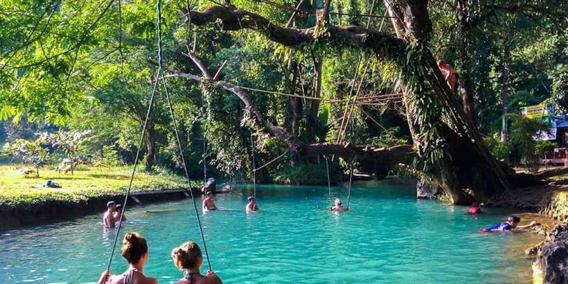 Vang Vieng: Blue Lagoon and Countryside Bike Tour with Lunch - Small Group Dynamics, Private Option, and Comfort Level