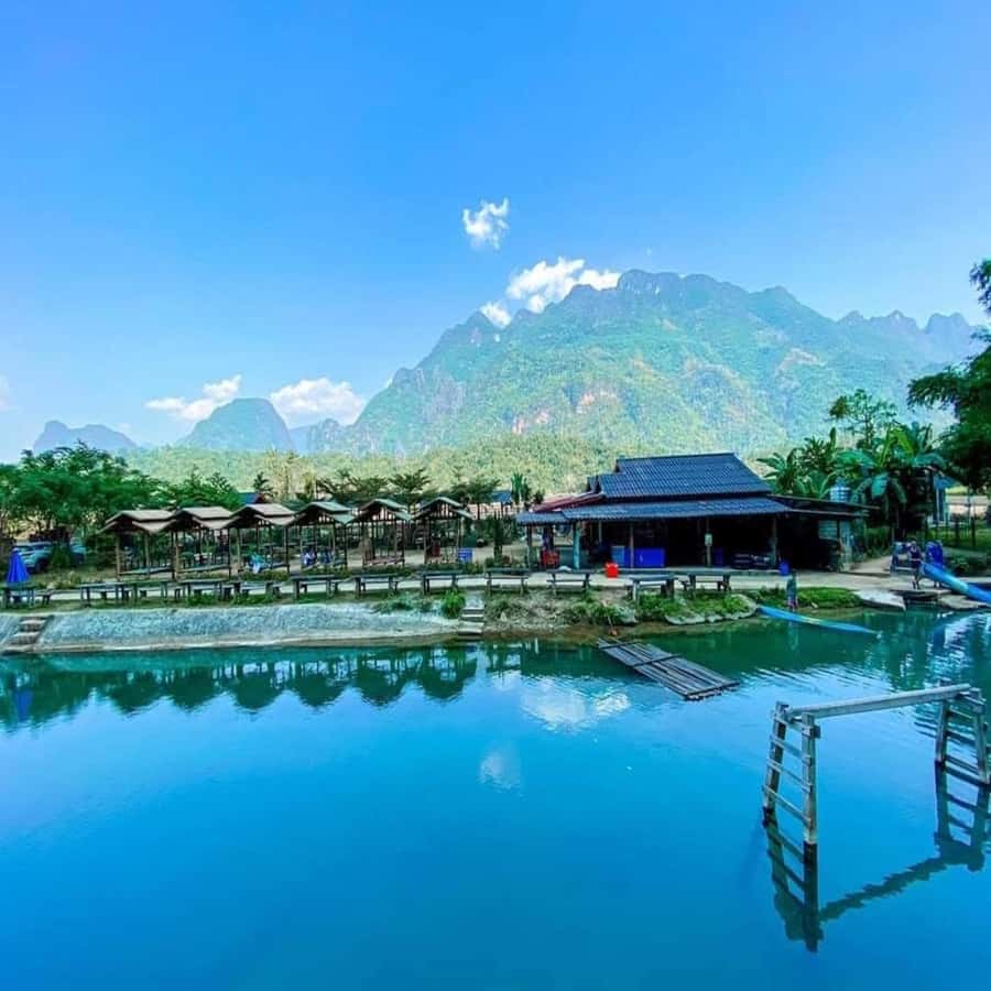 Vang Vieng: Climbing & Ballon (Departure from Vientiane) - Jang Cave and climbing: fun with real safety sense