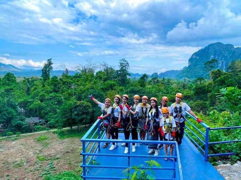 Vang Vieng: Half-Day Zip Lining with Cave Exploration Option - What To Bring and What to Expect on Arrival