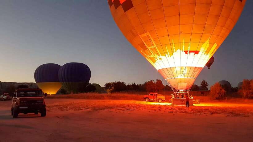 Vang Vieng: Hot Air Balloon and Go Kart Ride - After Landing: Certificate, Snacks, and Coffee or Champagne