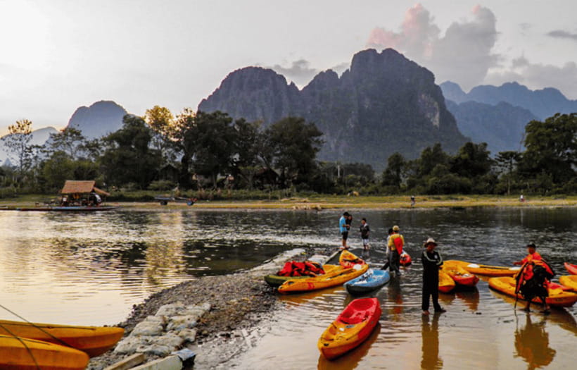 Vang Vieng: Kayaking&Water Cave&Tham Chang&Blue Lagoon 1 - What to bring and who should skip this tour