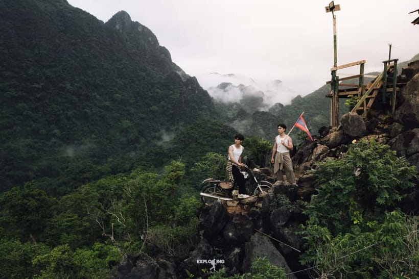 Vang Vieng: Namxay Viewpoint, Blue Lagoon 1 & Phoukham Cave - Namxay Viewpoint Hike: Steep, Rocky, and Worth It