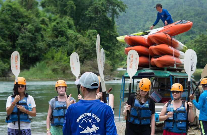 Vang Vieng: Tham Nangfar and Tham Nam Day Tour with Kayaking - Comfort and Safety Tips That Actually Help