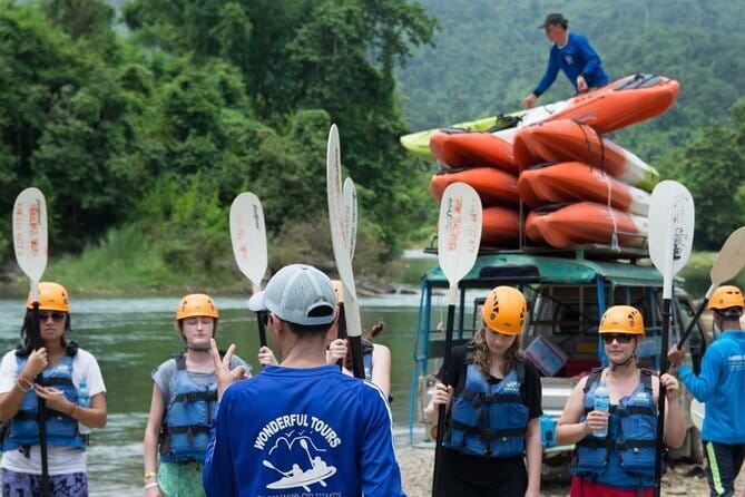 Vang Vieng Tour A - Blue lagoon 3 with Caves and Zipline - One long day off the Vang Vieng strip