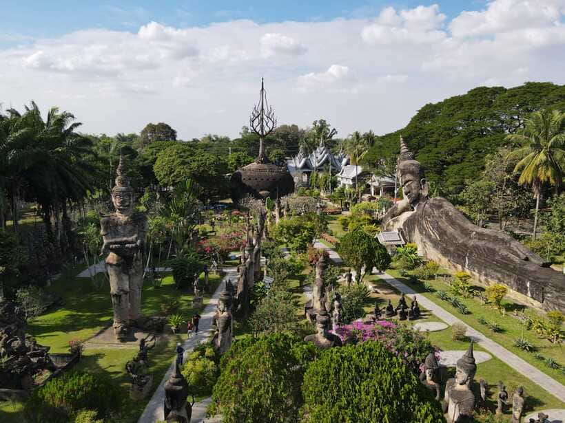 Vientiane City Highlights Tour with Buddha Park & Lunch - Lunch at a local restaurant: typical Lao food, with one real caution